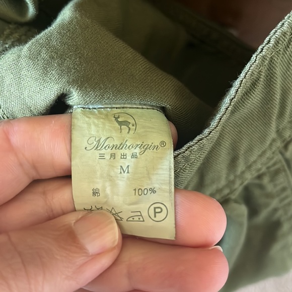 Harem style drop crotch cute jumper overalls - Picture 12 of 13